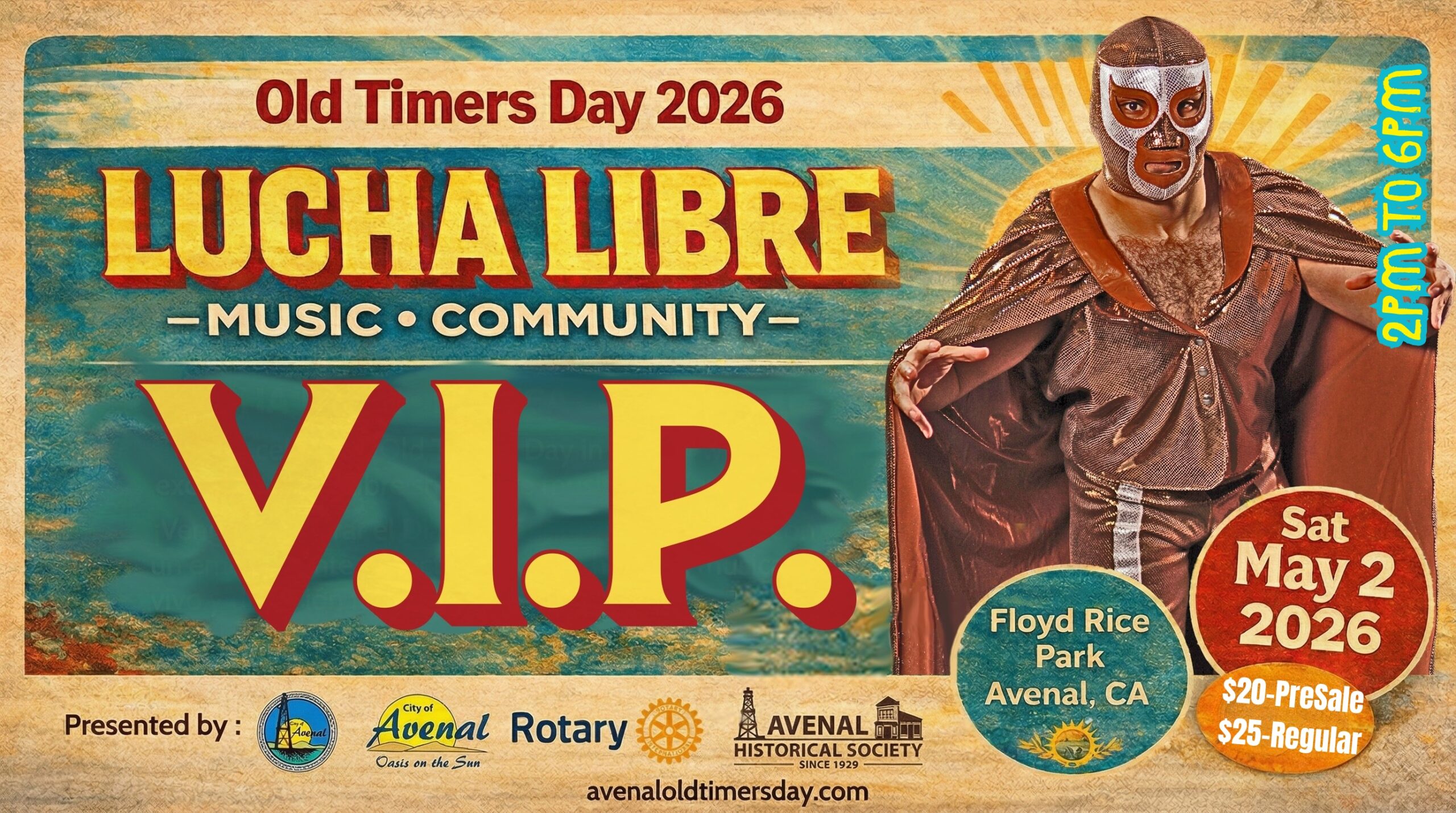 VIP Lucha Libre – Old Timers Day 2026